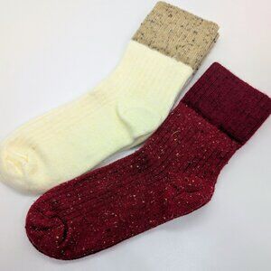 Performance Merino Wool Ankle Socks - 2 Pairs - Medium